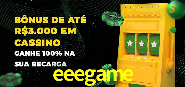 eeegame melhor bônus de depósito